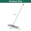 75/91/106 x 25cm Lawn Leveling Rak with Ergonomic Handle-75 x 25 cm-Silver