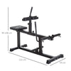 SPORTNOW Seated Leg Extension Machine, Adjustable Leg Raise Machine and Curl Machine with Plate Loaded for Hip, Lower Body and Home Gym Workout