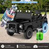 Licensed Land Rover Defender 12V Ride On Toy Car with Parent Remote Control -Black