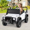 Licensed Land Rover Defender 12V Ride On Toy Car with Parent Remote Control -White