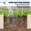 Outsunny Wooden Raised Bed for Garden, 620L Extra Large Raised Garden Bed with Open Bottom, Outdoor Elevated Planter Box