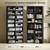 HOMCOM 640 CD Storage Tower - Black
