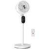 HOMCOM 20 dB Silent Standing Fan for Bedroom, 39