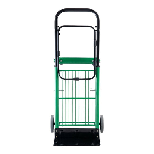 Multi-Purpose Folding Sack Barrow / Platform Trolley in an upright folded position
