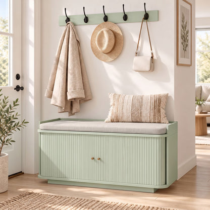HOMCOM Hallway Storage Unit in Light Green