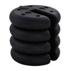 Outsunny Pop up Canopy Weight Set of 4, Heavy Duty Sand Fillable Tent Leg Weights for Marquee Party Tent Canopy, Total 20kg