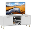 HOMCOM Modern TV Stand Cabinet for TVs up to 55