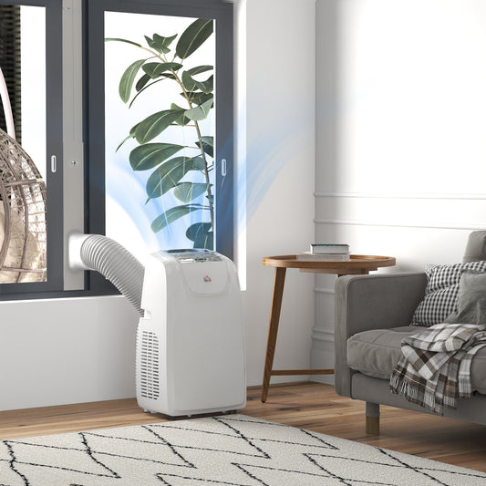 HOMCOM 12,000 BTU Multi-Mode Mobile Air Conditioner in White