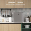 HOMCOM 35L Mini Freezer, -24√¢‚Äû∆í to -14√¢‚Äû∆í Temperature - Grey
