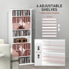 HOMCOM 360 CD Storage Unit - White