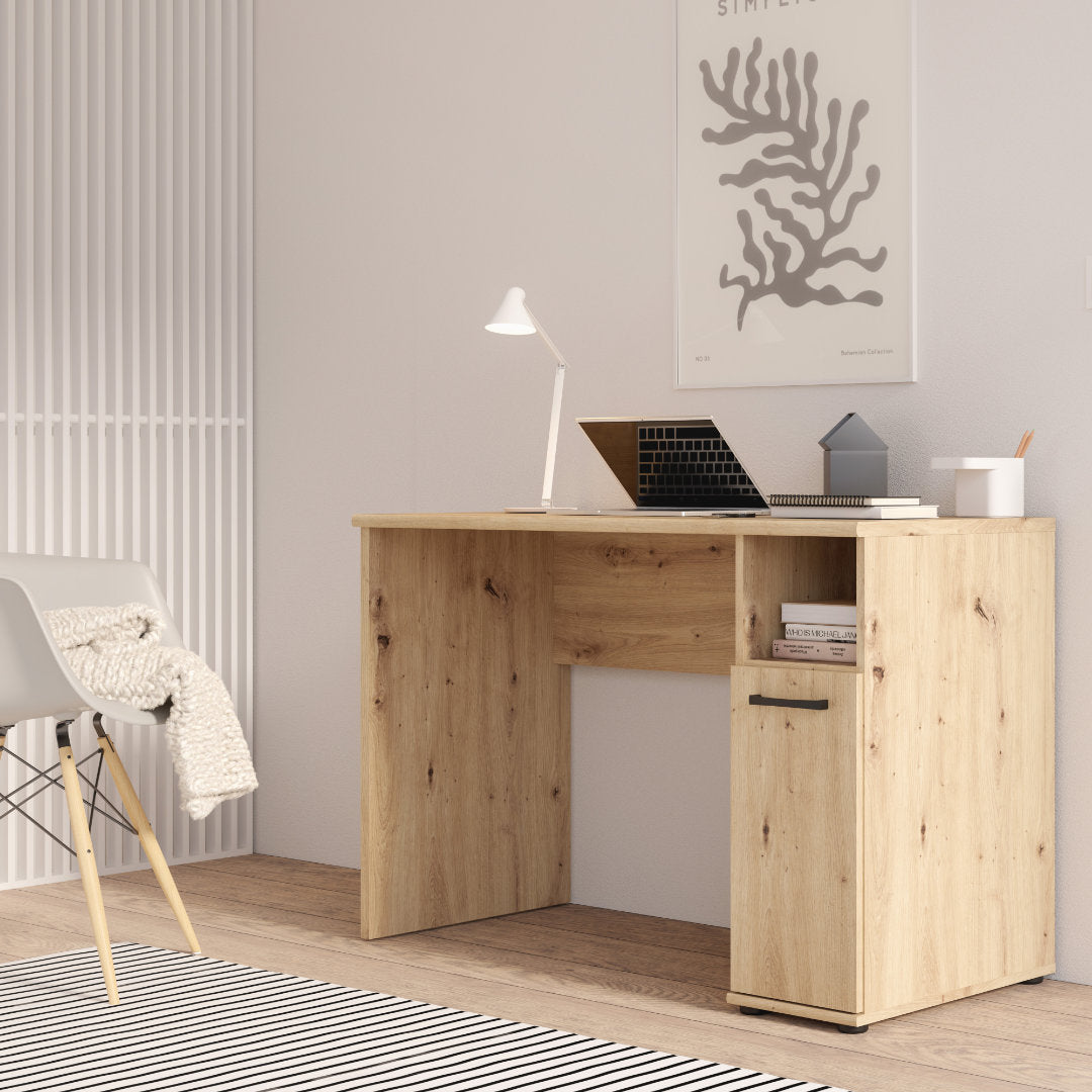 Niko 110cm Desk (CPLB21N) in Artisan Oak