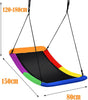 Large Nest Swing with Adjustable Hanging Ropes for Backyard-Multicolor