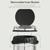 HOMCOM 42L Stainless Steel Sensor Bin - Silver Tone