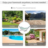 Outsunny 3.6m Extra-long Universal Hammock Stand Metal Frame Garden Camping Picnic Outdoor Patio Replacement Stand Only