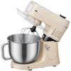 HOMCOM Stand Mixer, 6L 1400W Tilt-Head Food Mixer with 11 Speeds, Pulse & Fermentation Function, LED Display, Cream
