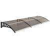 Outsunny Front Door Canopy, Outdoor Awning, Rain Shelter, 303 x 96cm , Brown