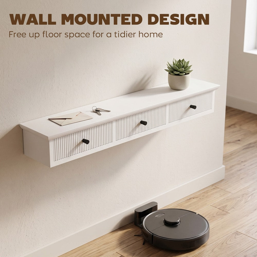 HOMCOM Shelf in White