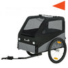 PawHut Dog Bike Trailer, Dog Cart Bicycle Carrier for Small and Medium Pets with 20
