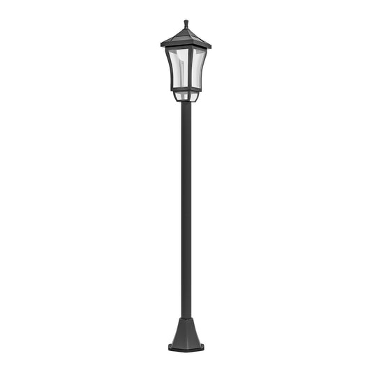 Outsunny 1.3 m Garden Lamp Post Light standing upright against a plain white background