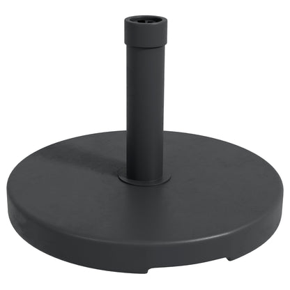 Outsunny 15kg Concrete Umbrella Parasol Base in Black