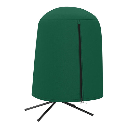 Outsunny Hanging Egg Chair Furniture Cover in green, a protective cover for outdoor furniture