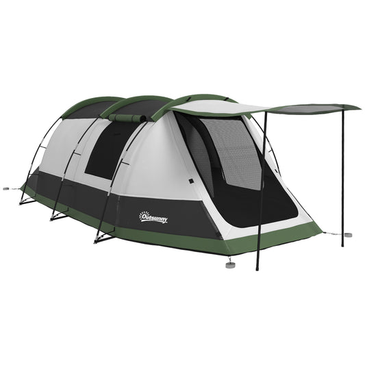 Outsunny 2 Man Camping Tent in Green