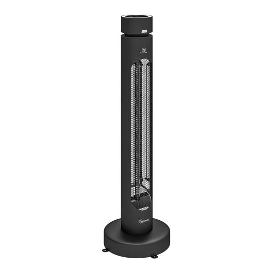 Outsunny 2000 W Electric Infrared Patio Heater in Black
