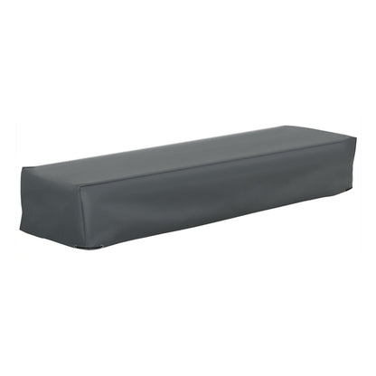Outsunny 200x73cm Outdoor Garden Rattan Furniture Protective Cover, a grey rectangular cover for outdoor furniture