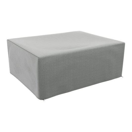 Outsunny Large Patio Set Covers in grey shown from a high angle on a plain white background