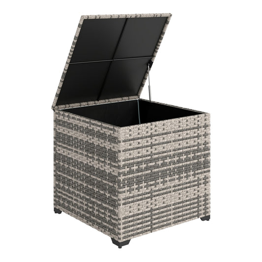 Outsunny 253L Garden Storage Box in Mixed-grey