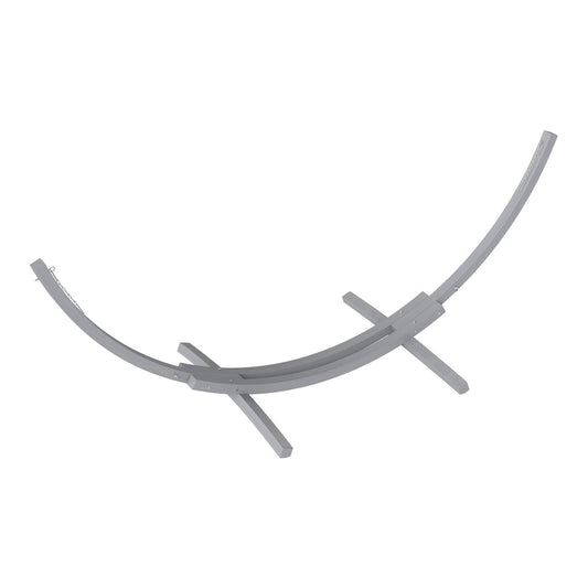 Outsunny 3.25m Wooden Hammock Stand in Grey