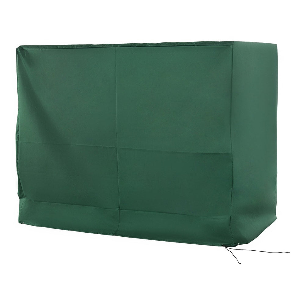 Outsunny 3-Seat Outdoor Garden Swing Chair Protective Cover in green