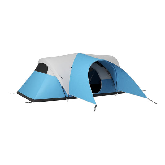 Outsunny 3000mm Waterproof Camping Tent for 7 Man in Blue