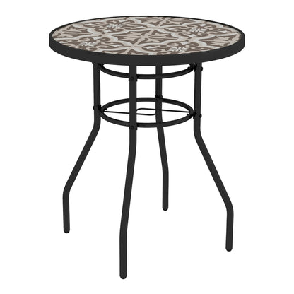 Outsunny Φ60 Garden Table in Tan