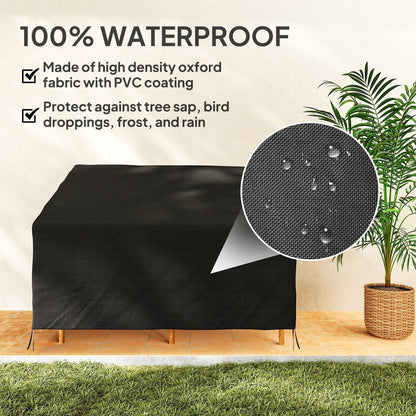 This waterproof sofa cover protects against tree sap, bird droppings and frost