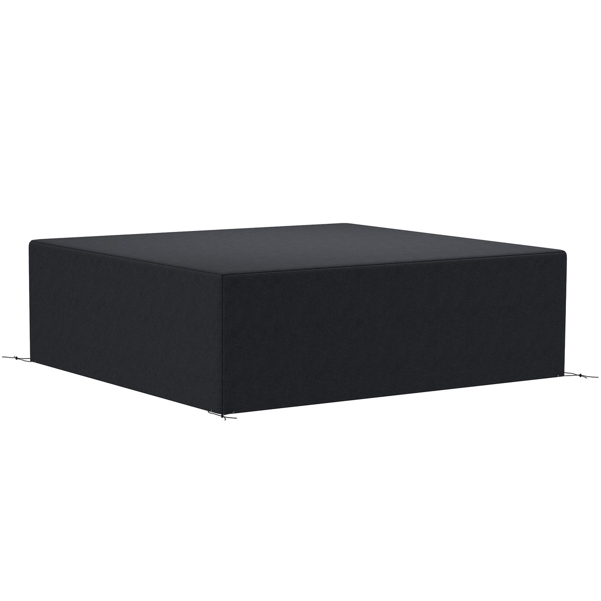 Outsunny 600D Oxford Outdoor Garden Furniture Sofa Set Cover in a plain black finish