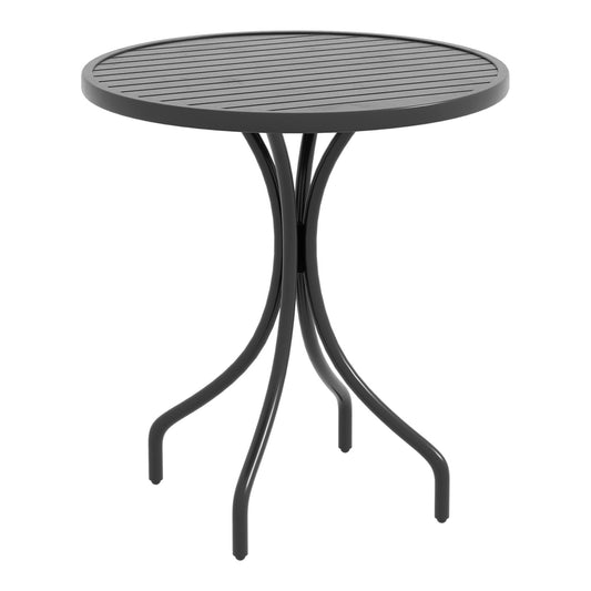 Outsunny 66cm Patio Table in Black
