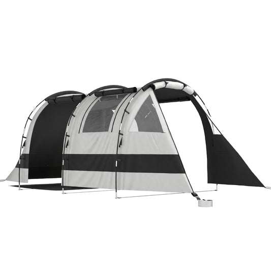 Outsunny Camping Tent in Khaki
