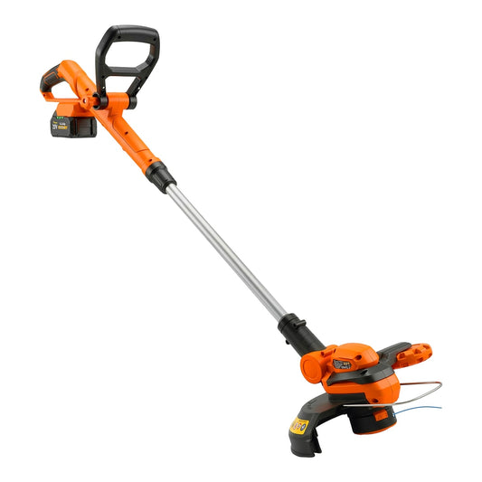 Outsunny Cordless Strimmer in Orange