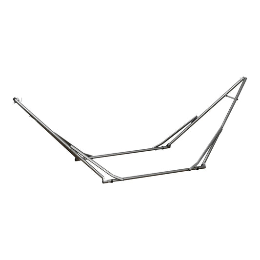 Outsunny Foldable Hammock Stand, a metal frame hammock stand with no hammock attached