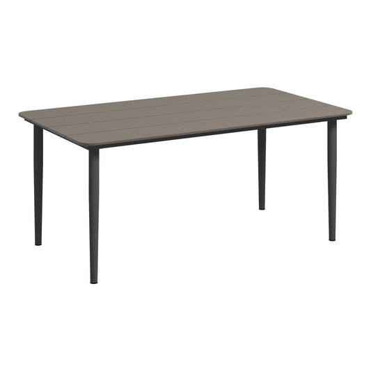 Outsunny Garden Table in Dark Grey