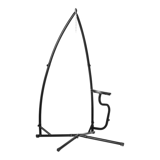 Outsunny Hammock Chair Stand, a heavy duty metal C-stand for hanging chairs