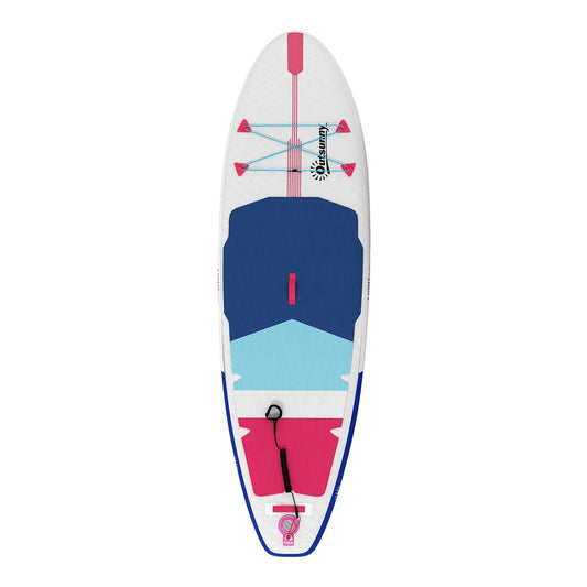 Outsunny Inflatable Stand Up Paddle Board in Blue