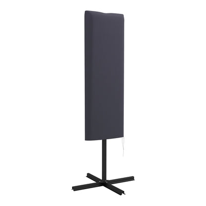 Outsunny Outdoor Cantilever Umbrella Cover Parasol with Rod in Dark Grey