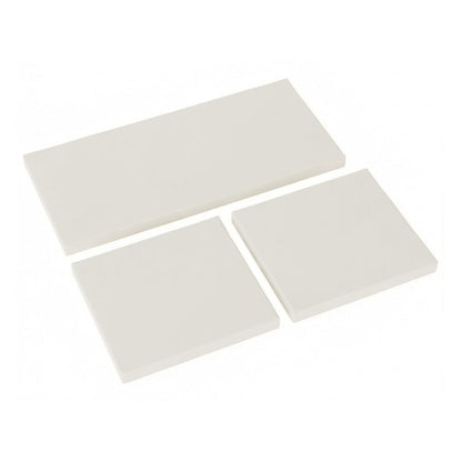 Outsunny Outdoor Seat Cushion Pads for Rattan Furniture in a cream white colour on a white background