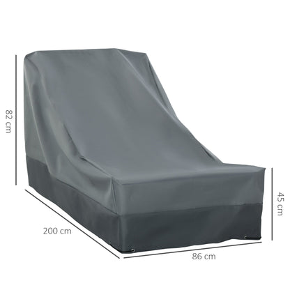 Dimensions of the rectangular patio furniture cover shown on the product