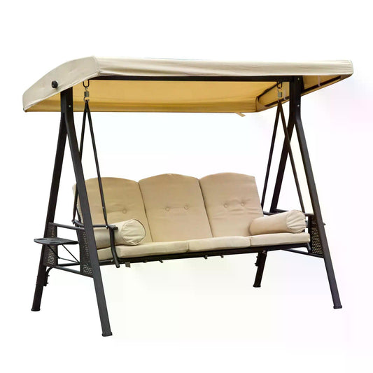 Outsunny Swing Chair Hammock in Beige