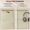 HOMCOM Chest of Eight Fabric Drawers - Beige