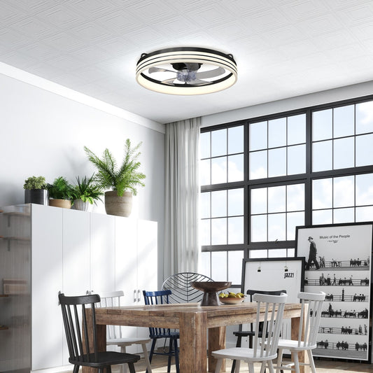 HOMCOM Ceiling Fans in Black