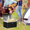 Outsunny 30L Portable Car Refrigerator - Grey and Black